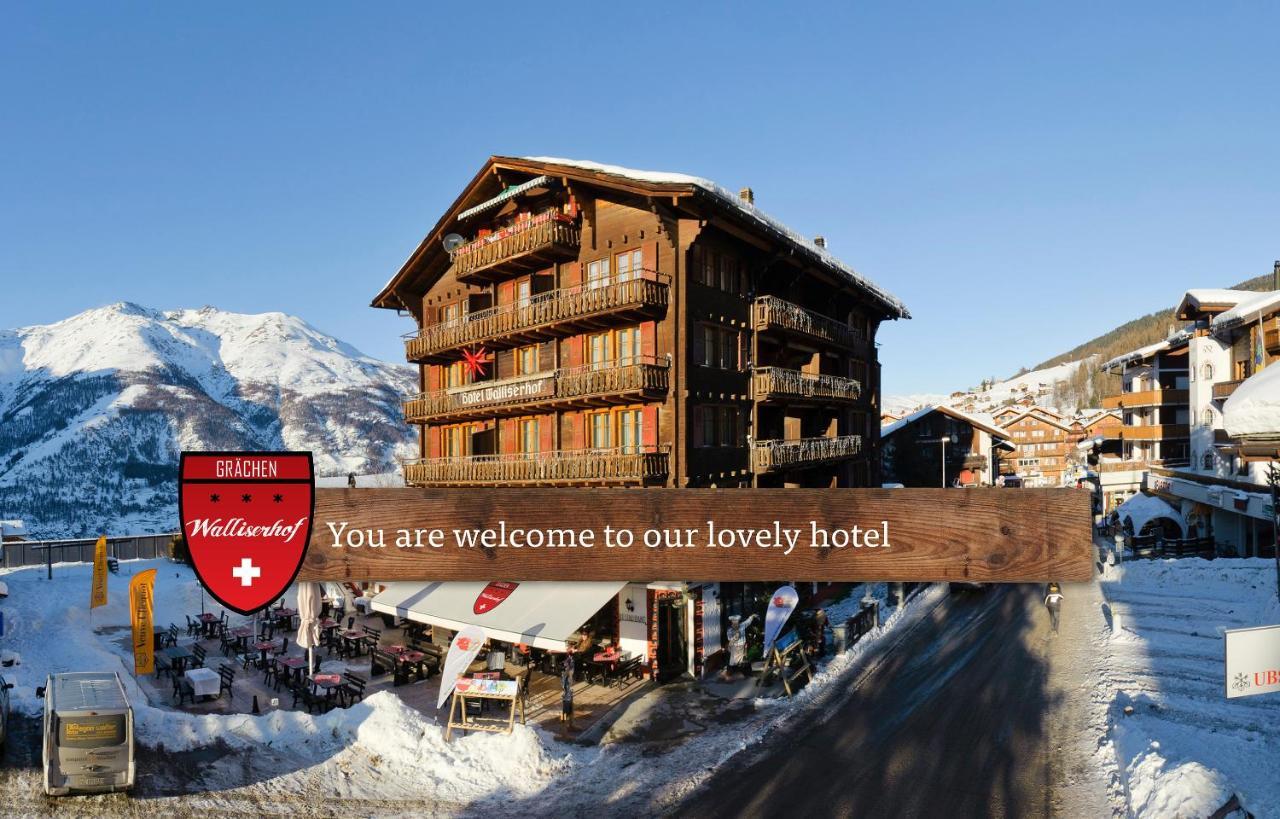 Hotel Walliserhof - The Dom Collection Grachen Exterior photo