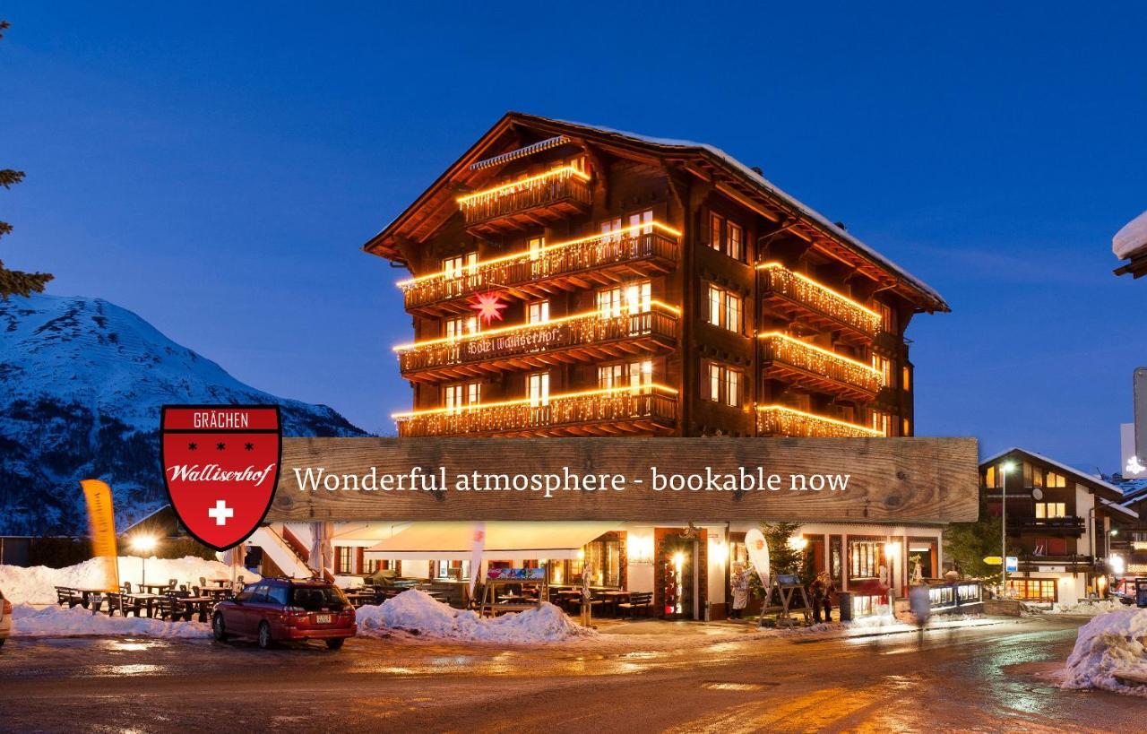 Hotel Walliserhof - The Dom Collection Grachen Exterior photo